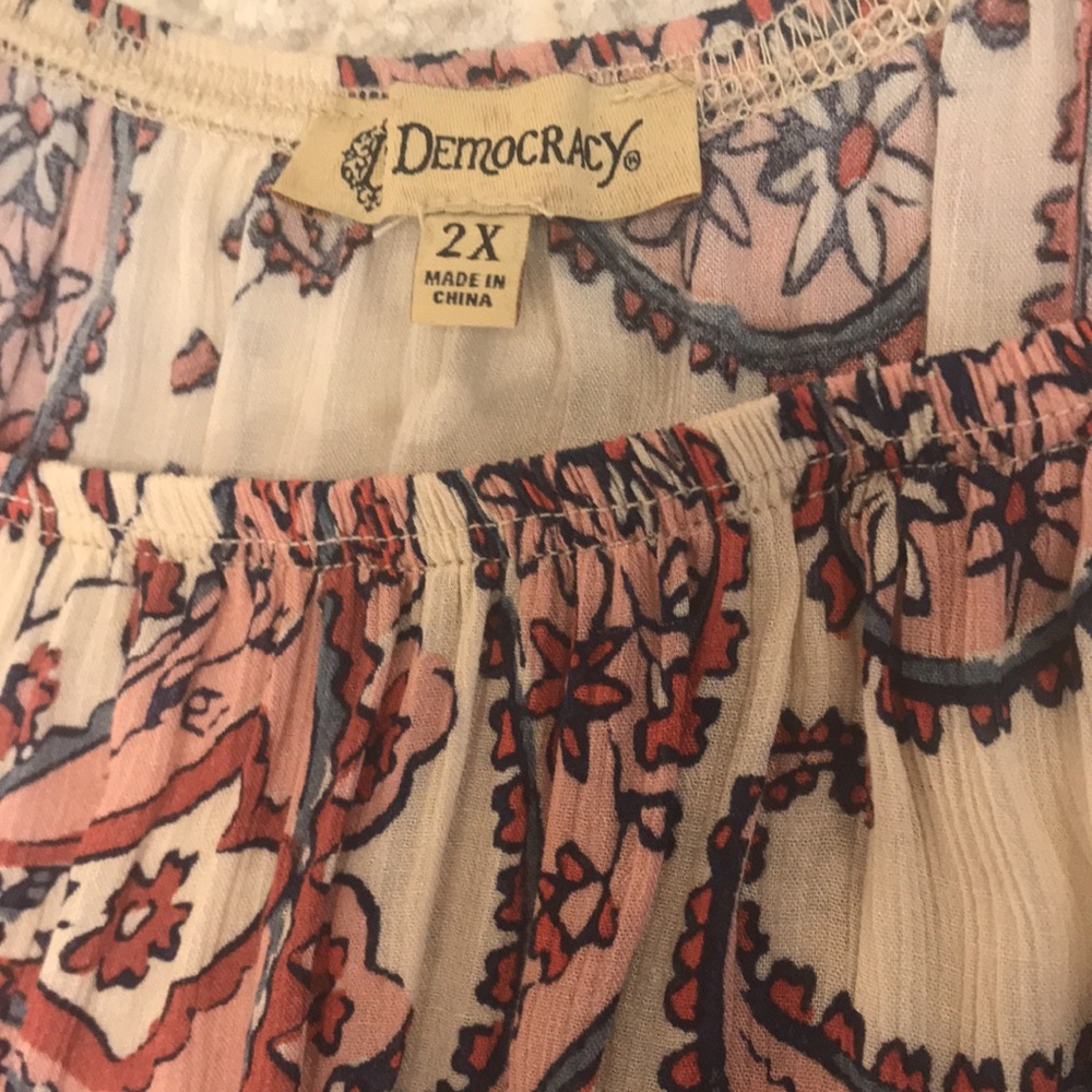 Paisley Democracy Blouse